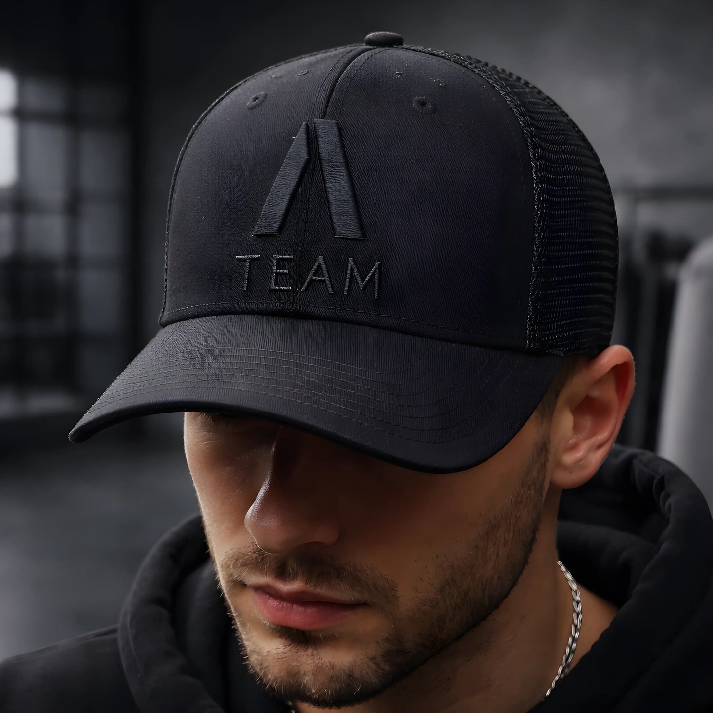 Blackout "A" Team Trucker Cap