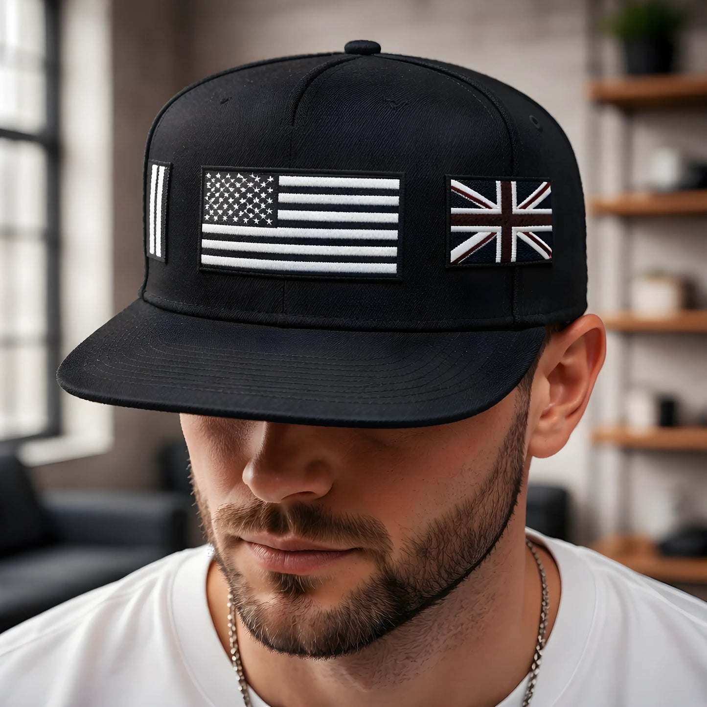 Global Alliance Monochrome Flag Snapback