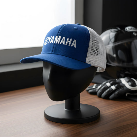 Racing Blue Mesh Cap