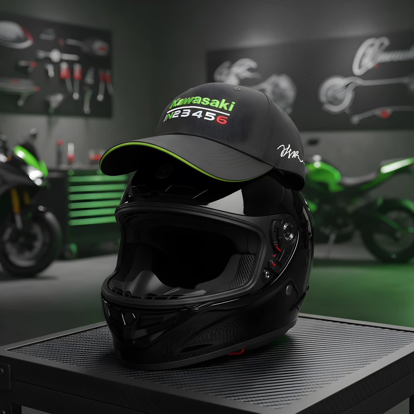 Kawasaki Gear Shift Cap