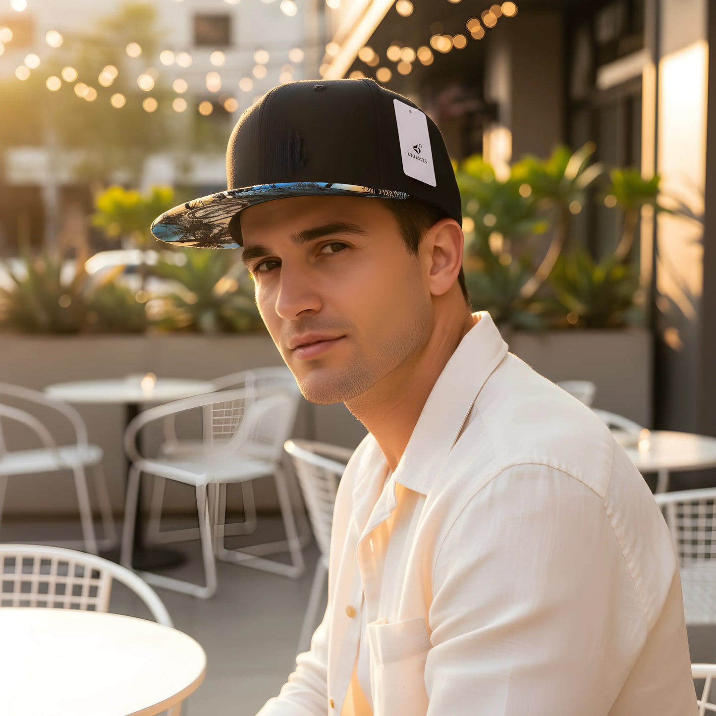 Tropical Snapback Cap