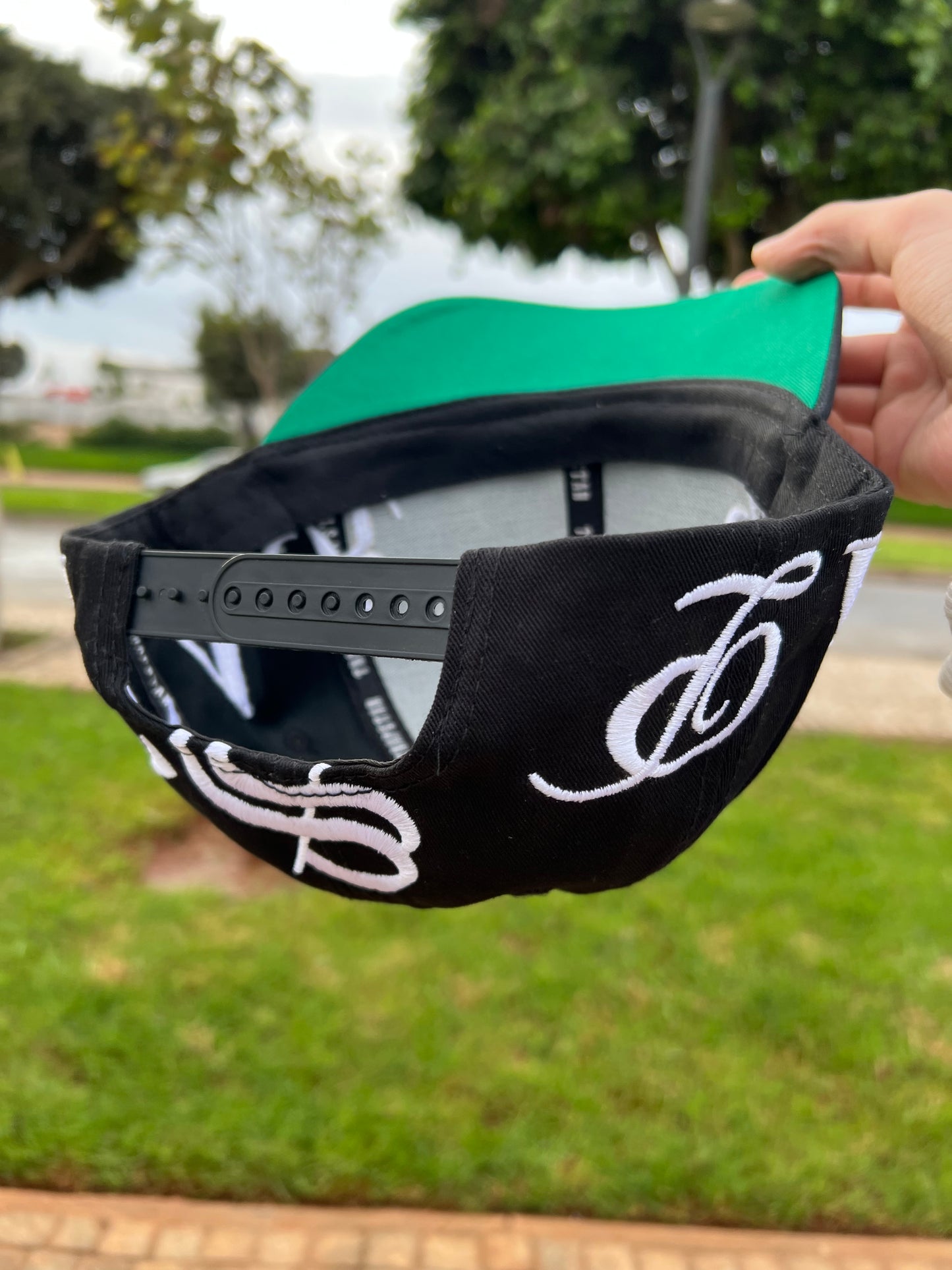 AR Gothic Black Snapback Cap