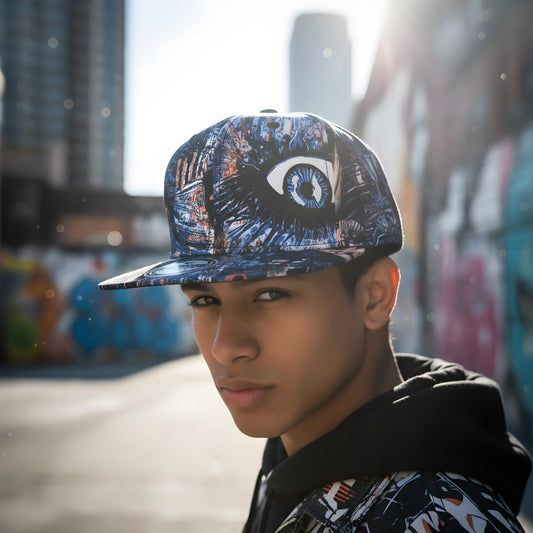 Black & White "NY Heart" Cap