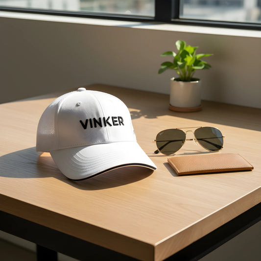 VINKER Classic White Cap