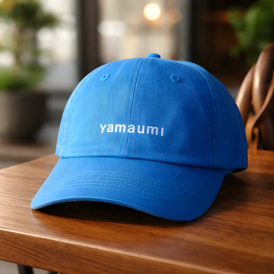 Yamaumi Minimalist Blue Cap