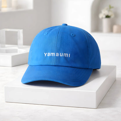 Yamaumi Minimalist Blue Cap