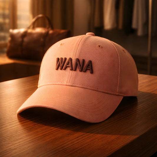 WANA 3D Embroidered Peach Cap
