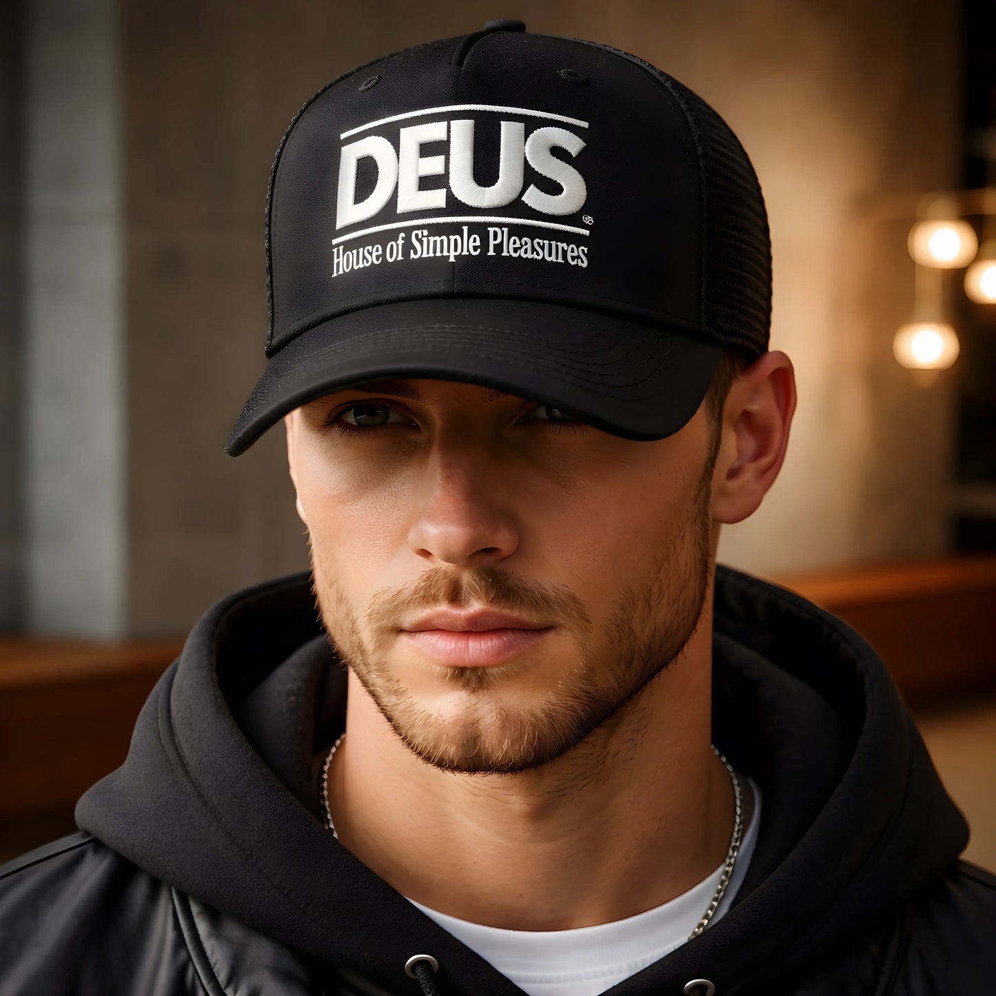 DEUS House of Simple Pleasures Trucker Cap