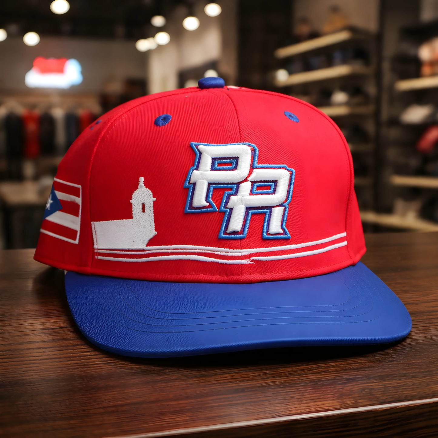 Puerto Rico "PR" Garita Heritage Snapback