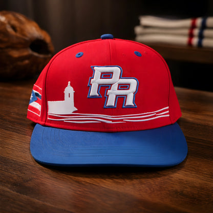 Puerto Rico "PR" Garita Heritage Snapback