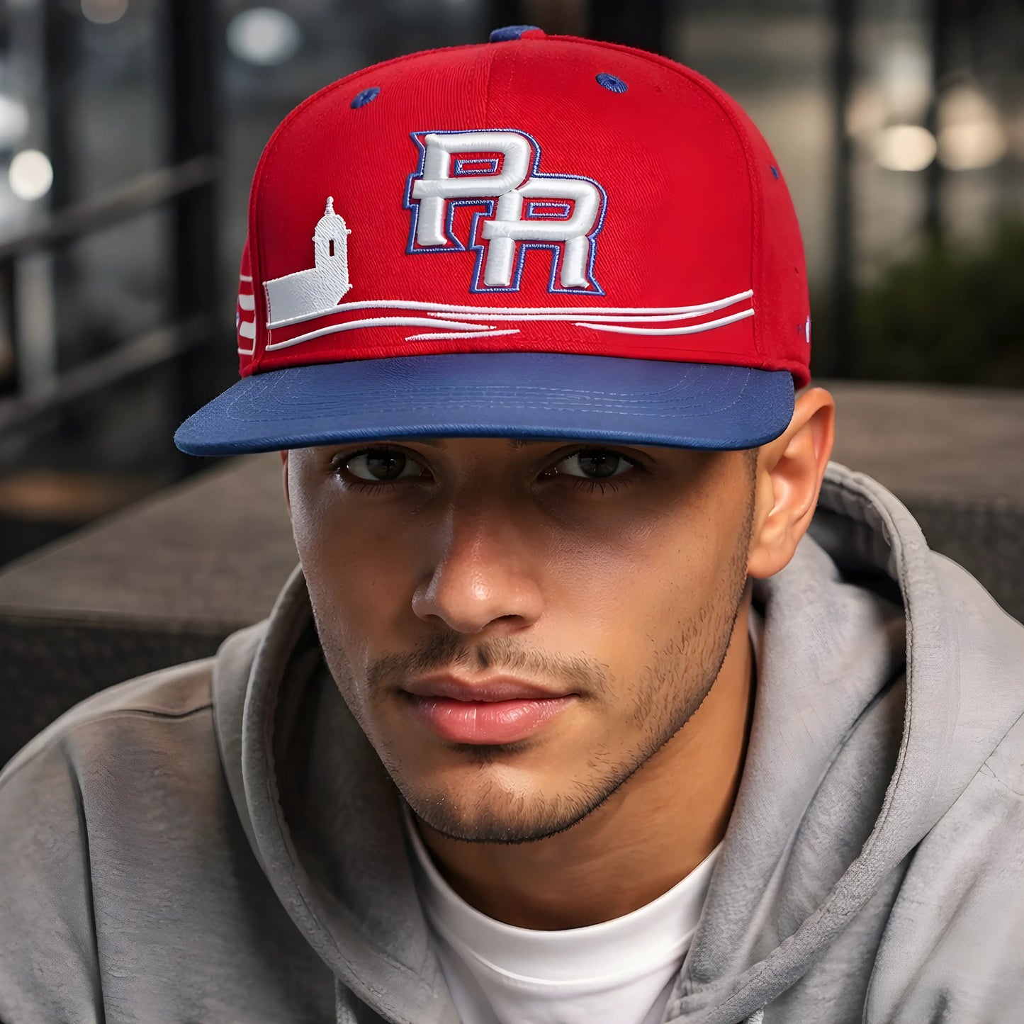Puerto Rico "PR" Garita Heritage Snapback