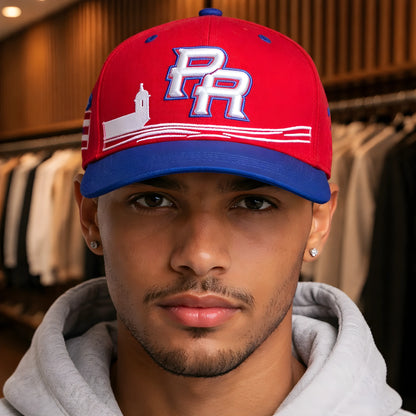 Puerto Rico "PR" Garita Heritage Snapback