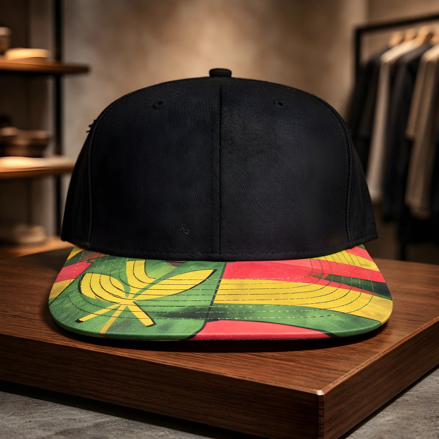 Vibrant Heritage Patterned Snapback