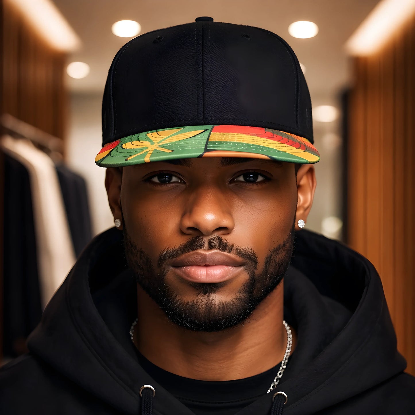 Vibrant Heritage Patterned Snapback