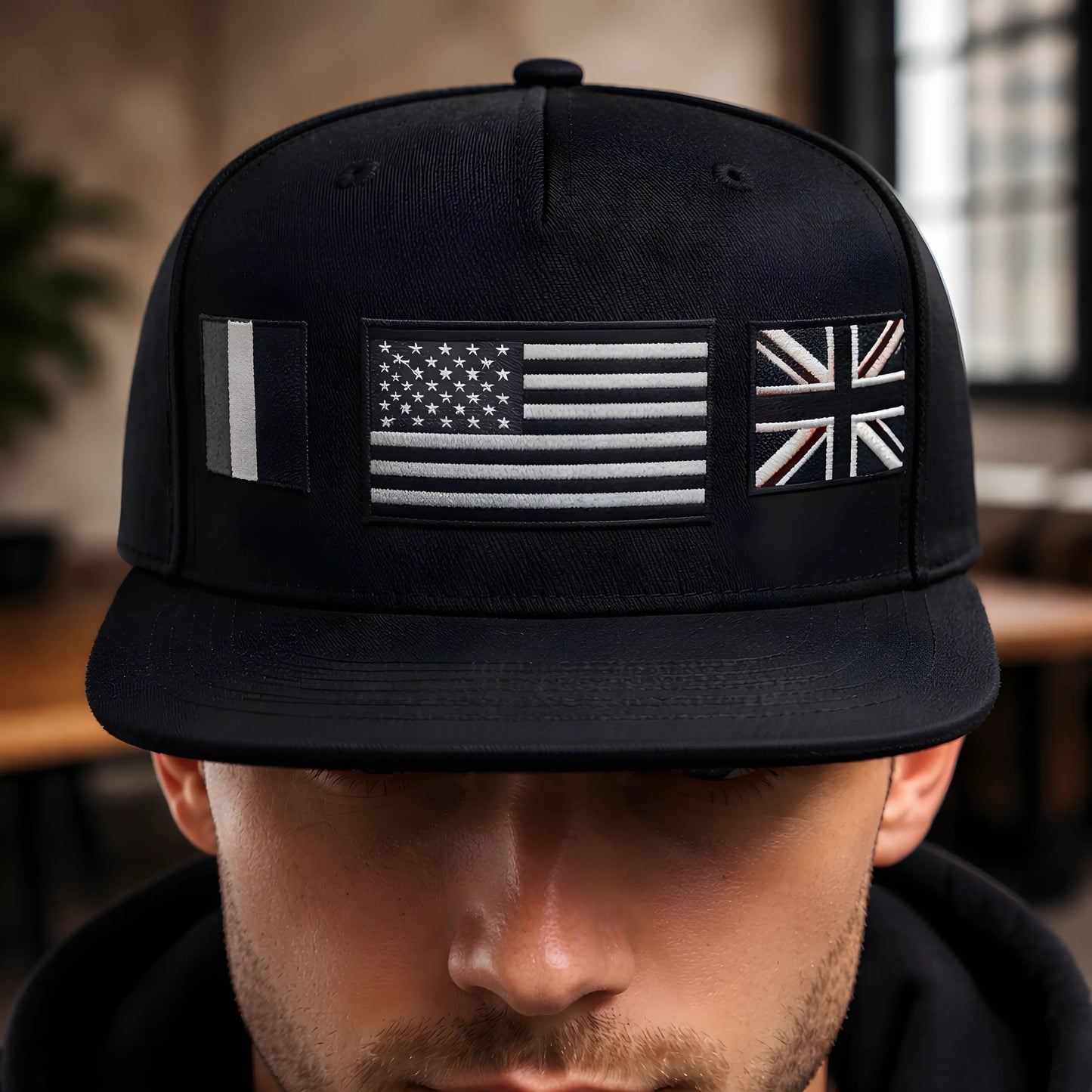 Global Alliance Monochrome Flag Snapback