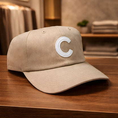Classic "C" Monogram Tan Cap