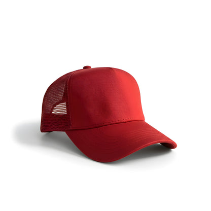 Classic Burgundy Mesh Cap