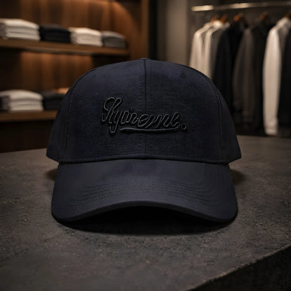 Supreme Script Tonal Navy Cap