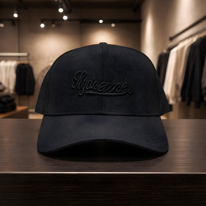Supreme Script Tonal Navy Cap