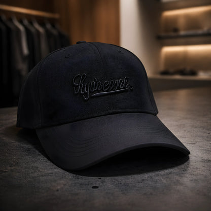 Supreme Script Tonal Navy Cap