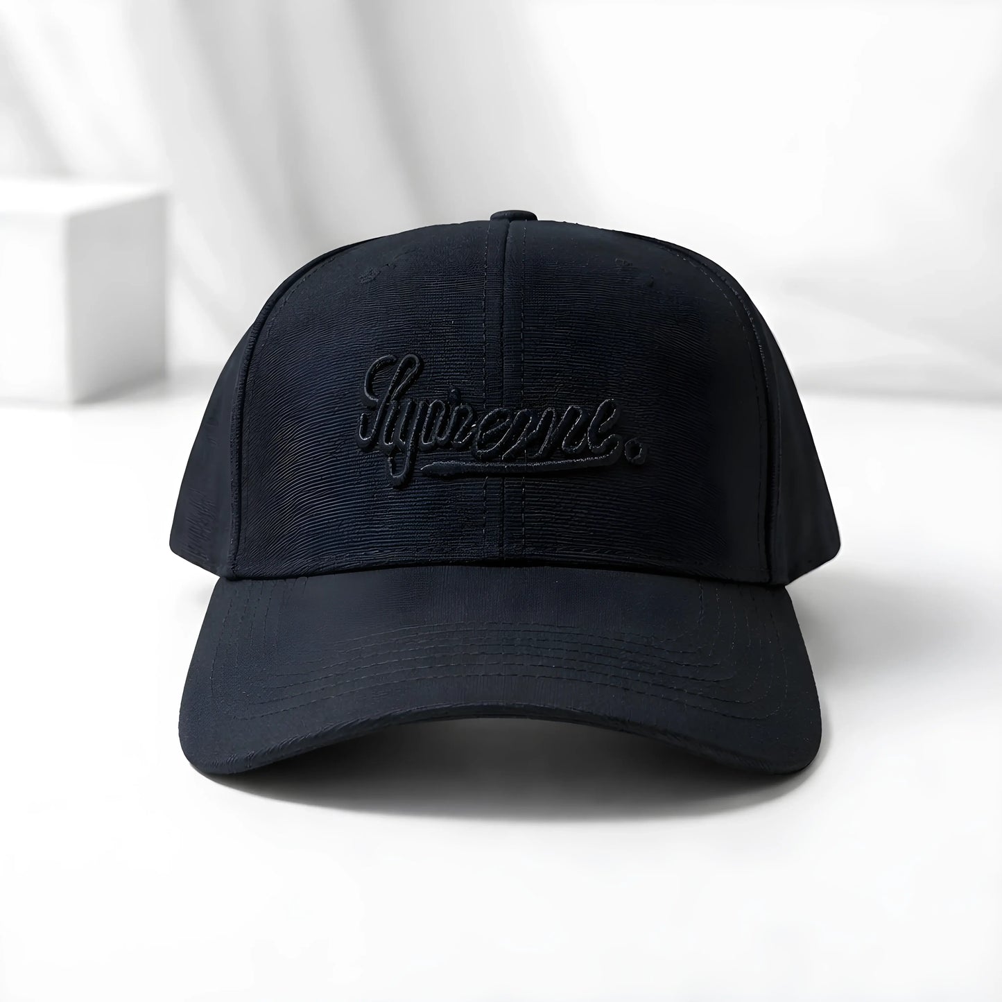 Supreme Script Tonal Navy Cap