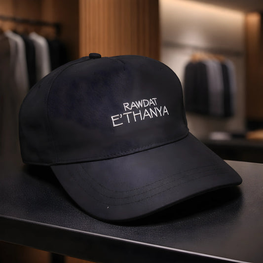 Rawdat E'Thanya Minimalist Black Cap