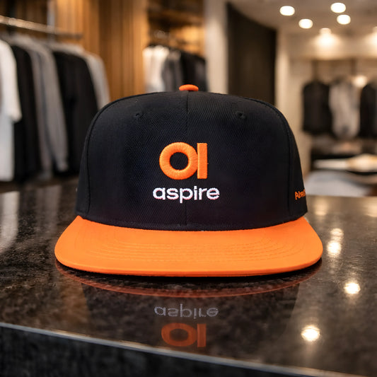 Aspire "a" Monogram Two-Tone Snapback