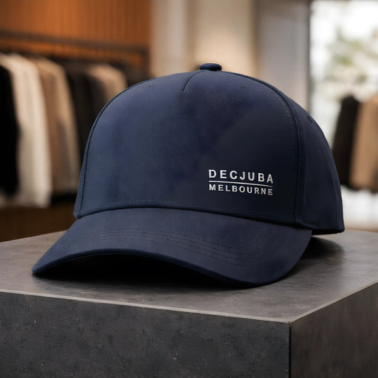 Decjuba Melbourne Minimalist Navy Cap
