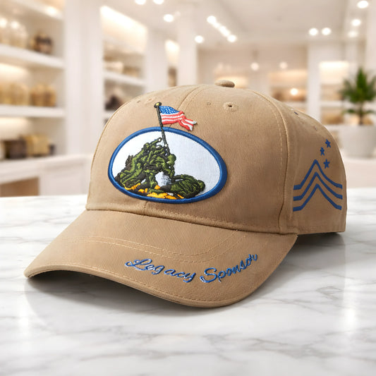 Iwo Jima Memorial "Legacy Sponsor" Heritage Cap