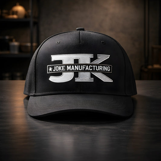 Joke Manufacturing "JK" Monogram Black Cap
