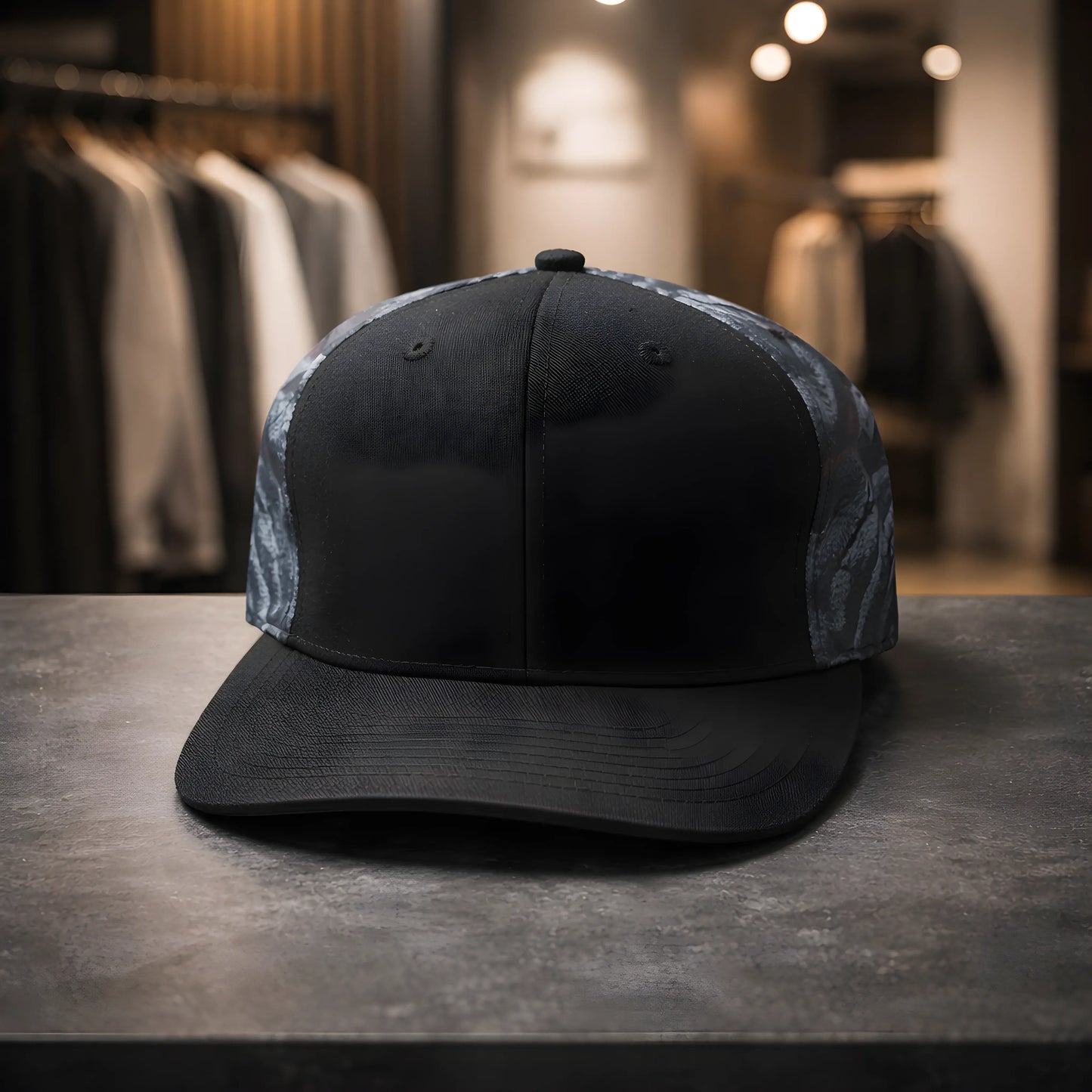 Shadow Camo Multi-Panel Snapback