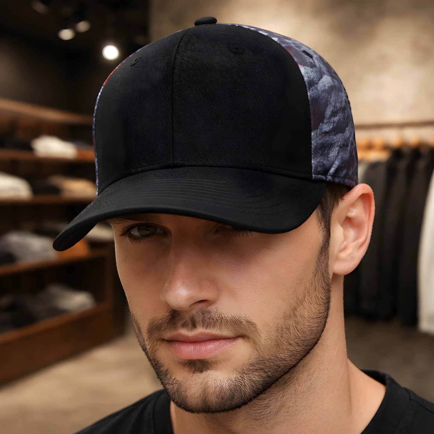 Shadow Camo Multi-Panel Snapback