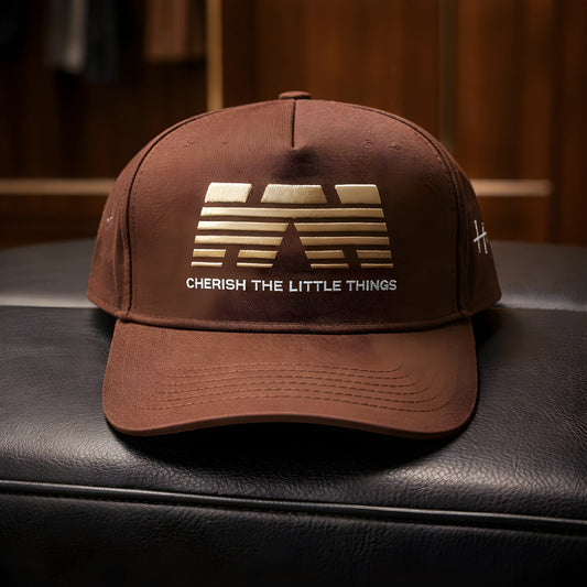 "Cherish The Little Things" Gold Icon Cap