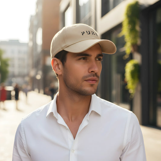 Pure Beige Cap