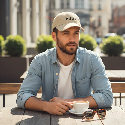 Pure Beige Cap