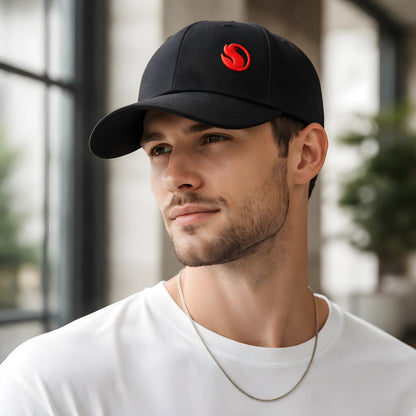 Black Signature Logo Cap