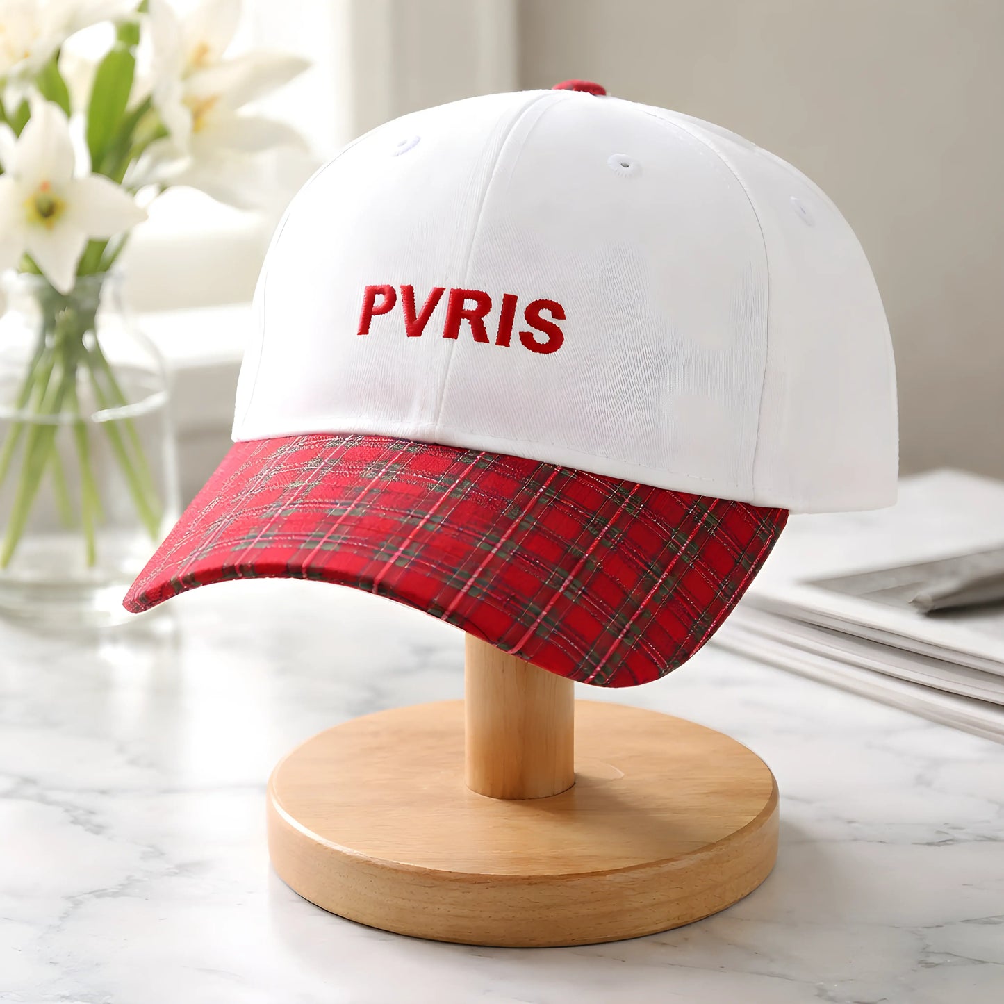 PVRIS Plaid Brim Cap