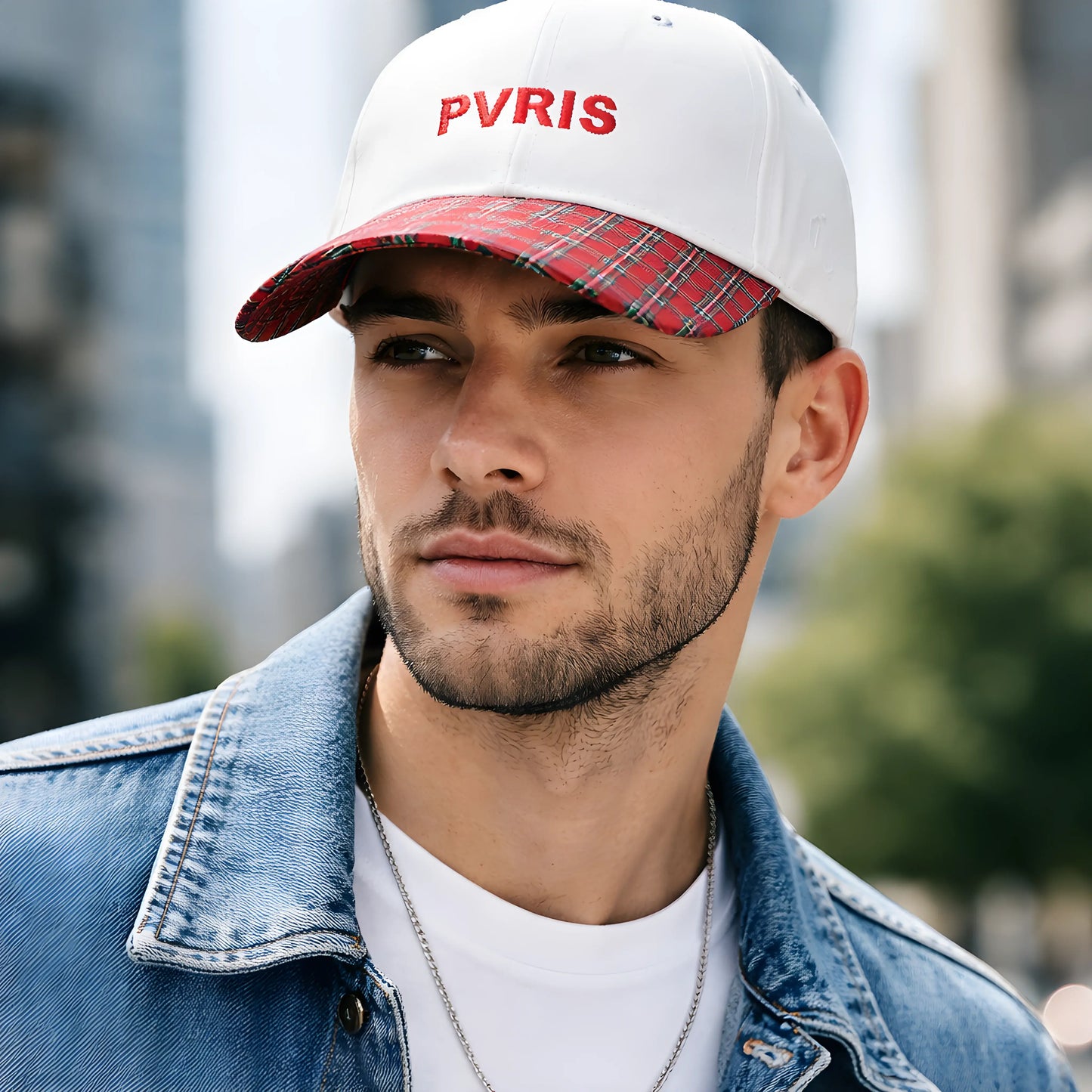 PVRIS Plaid Brim Cap