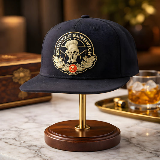 Knuckle Sandwich x Espinosa Black Snapback Cap