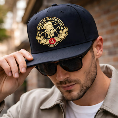 Knuckle Sandwich x Espinosa Black Snapback Cap
