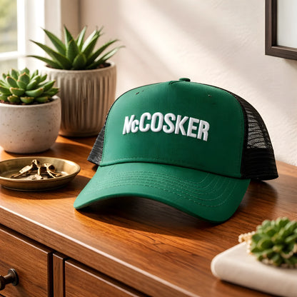 Green McCOSKER Trucker Cap