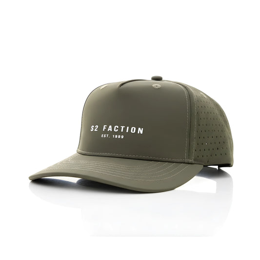 S2 Faction Olive Performance Cap