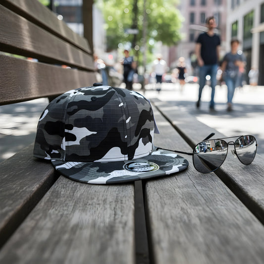Urban Camo Snapback Cap