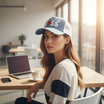 The Real Boss Denim Trucker Cap