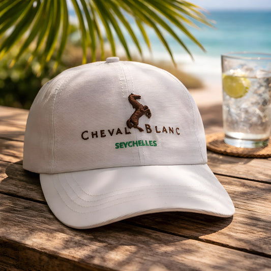 Cheval Blanc Seychelles Embroidered Cap