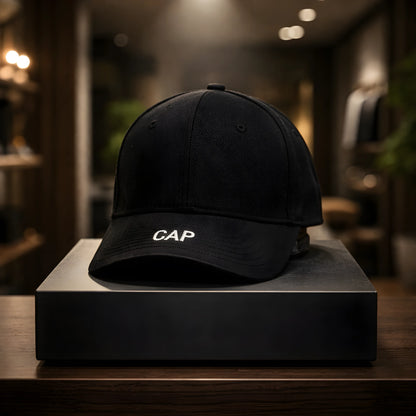 Essential "CAP" Embroidered Baseball Cap