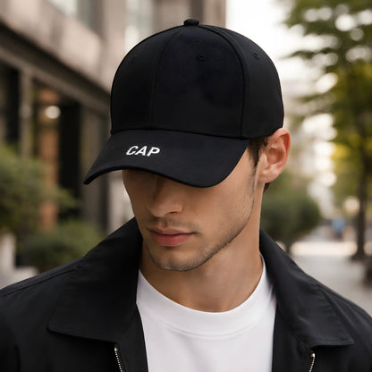 Essential "CAP" Embroidered Baseball Cap