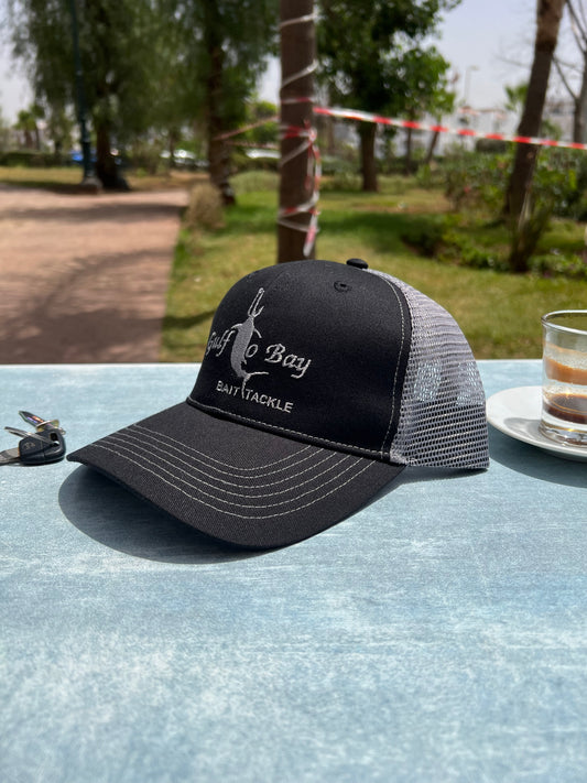 "Gulf to Bay Bait & Tackle Trucker Hat"