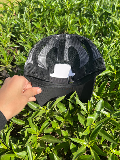 Black Mesh Baseball Cap