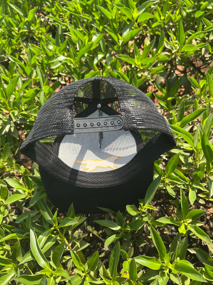 Yellow Wolf Black Cap